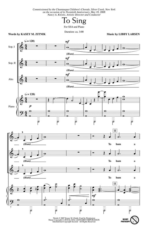 To Sing | 小雅音樂 Hsiaoya Music