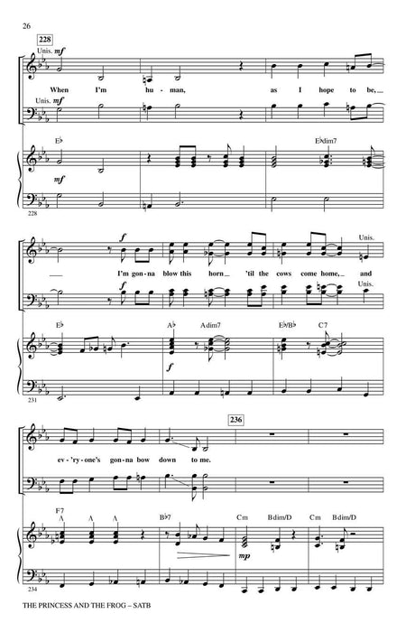 The Princess and the Frog (Choral Medley) 合唱 組合曲 | 小雅音樂 Hsiaoya Music