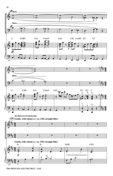 The Princess and the Frog (Choral Medley) 合唱 組合曲 | 小雅音樂 Hsiaoya Music