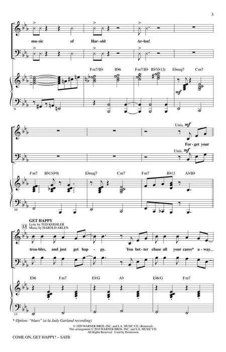 Come On, Get Happy! The Music of Harold Arlen in Concert | 小雅音樂 Hsiaoya Music