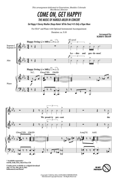 Come On, Get Happy! The Music of Harold Arlen in Concert | 小雅音樂 Hsiaoya Music