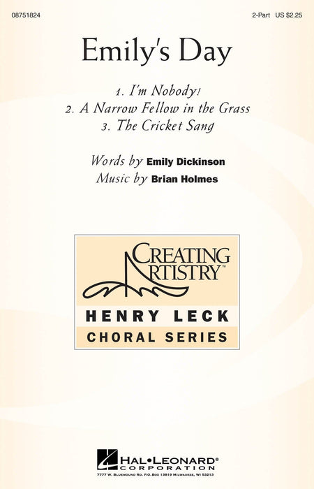 Emily's Day (Choral Collection) 合唱 | 小雅音樂 Hsiaoya Music