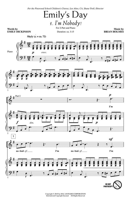 Emily's Day (Choral Collection) 合唱 | 小雅音樂 Hsiaoya Music