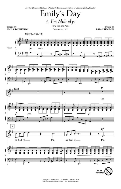 Emily's Day (Choral Collection) 合唱 | 小雅音樂 Hsiaoya Music