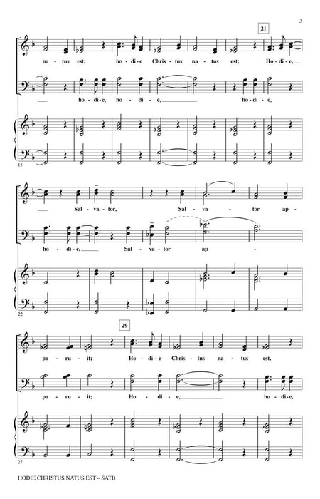 Hodie Christus Natus Est 耶穌基督 | 小雅音樂 Hsiaoya Music