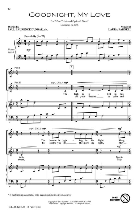 Hello, Girls! Five Songs for Treble Chorus 合唱 | 小雅音樂 Hsiaoya Music