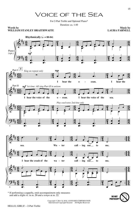 Hello, Girls! Five Songs for Treble Chorus 合唱 | 小雅音樂 Hsiaoya Music