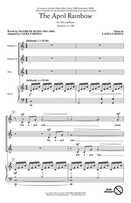 The April Rainbow | 小雅音樂 Hsiaoya Music