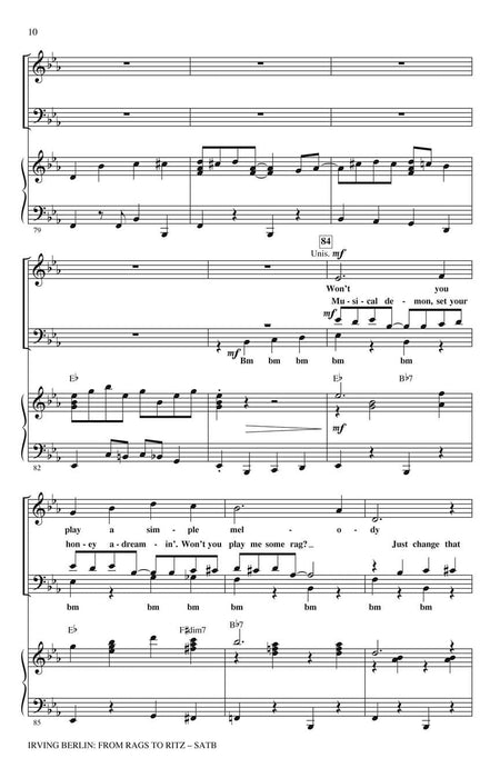 Irving Berlin: From Rags to Ritz (Medley) 組合曲 | 小雅音樂 Hsiaoya Music