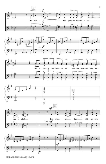 Cuidado Piso Mojado (Caution, Wet Floor) | 小雅音樂 Hsiaoya Music