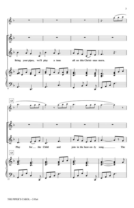 The Piper's Carol 耶誕頌歌 | 小雅音樂 Hsiaoya Music