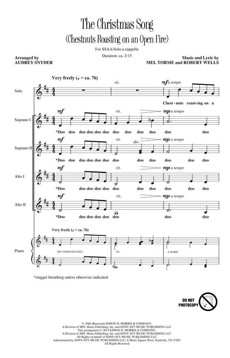 The Christmas Song (Chestnuts Roasting on an Open Fire) | 小雅音樂 Hsiaoya Music