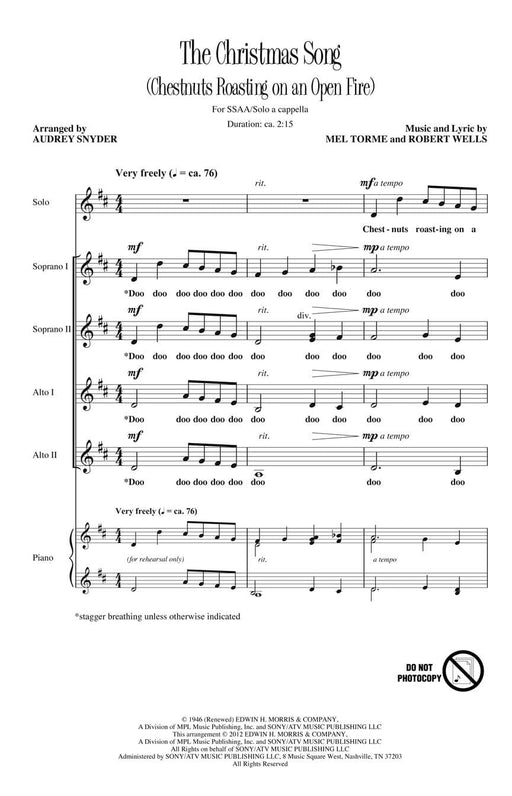 The Christmas Song (Chestnuts Roasting on an Open Fire) | 小雅音樂 Hsiaoya Music