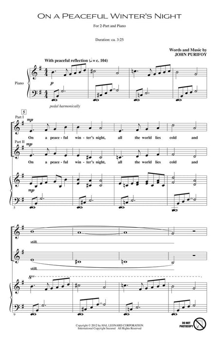 On a Peaceful Winter's Night | 小雅音樂 Hsiaoya Music