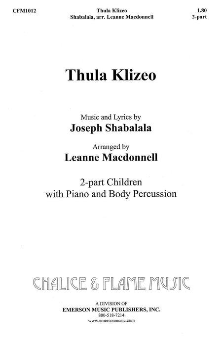 Thula Klizeo | 小雅音樂 Hsiaoya Music