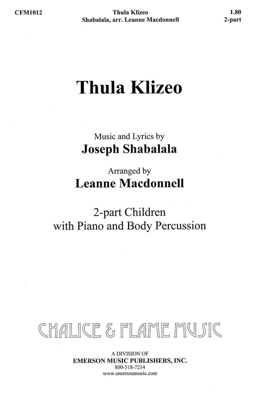 Thula Klizeo | 小雅音樂 Hsiaoya Music