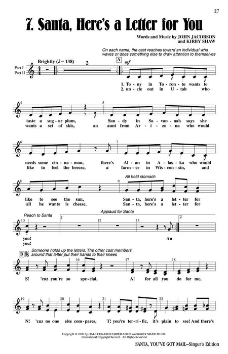 Santa, You've Got Mail (Holiday Musical) | 小雅音樂 Hsiaoya Music