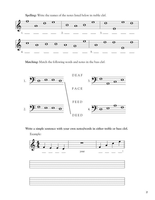 Thirty Days to Music Theory (Classroom Resource) Ready-To-Use Lessons and Reproducible Activities 音樂理論 | 小雅音樂 Hsiaoya Music