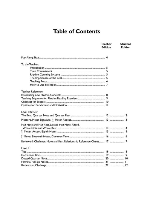 The Rhythm Reader II (A Practical Rhythm Reading Course) 節奏 節奏 | 小雅音樂 Hsiaoya Music