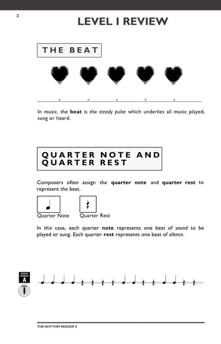 The Rhythm Reader II (A Practical Rhythm Reading Course) 節奏 節奏 | 小雅音樂 Hsiaoya Music