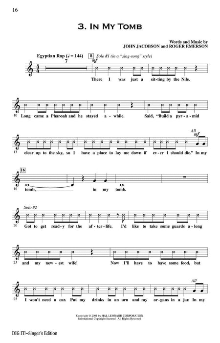 Dig It! (Musical) A Musical Tale of Ancient Civilizations | 小雅音樂 Hsiaoya Music