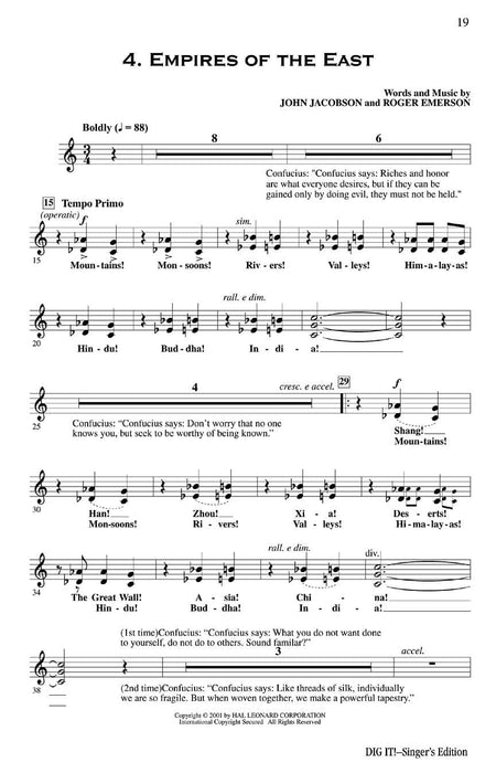 Dig It! (Musical) A Musical Tale of Ancient Civilizations | 小雅音樂 Hsiaoya Music