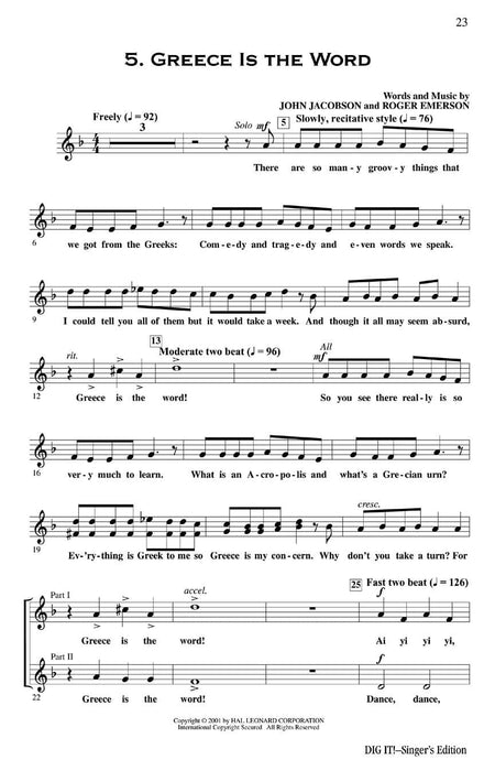 Dig It! (Musical) A Musical Tale of Ancient Civilizations | 小雅音樂 Hsiaoya Music