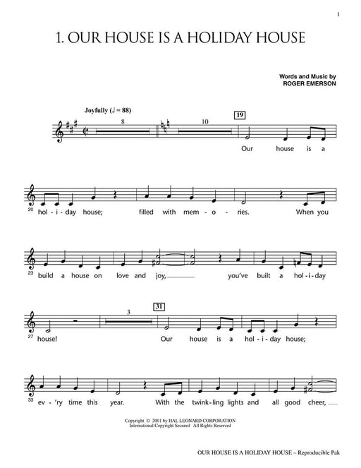 Our House Is a Holiday House (A Holiday Musical for Young Voices) | 小雅音樂 Hsiaoya Music