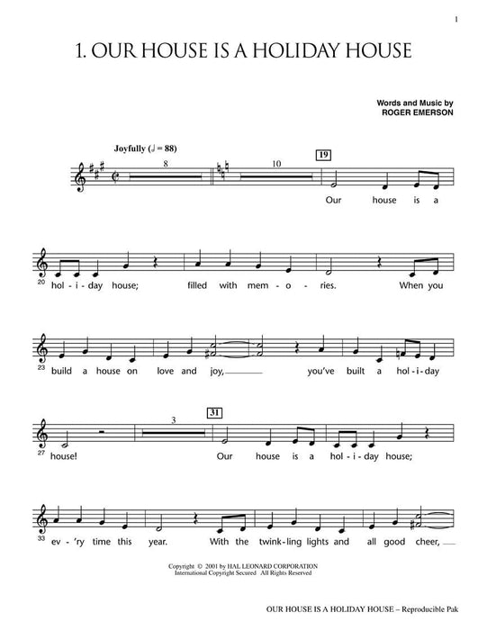 Our House Is a Holiday House (A Holiday Musical for Young Voices) | 小雅音樂 Hsiaoya Music