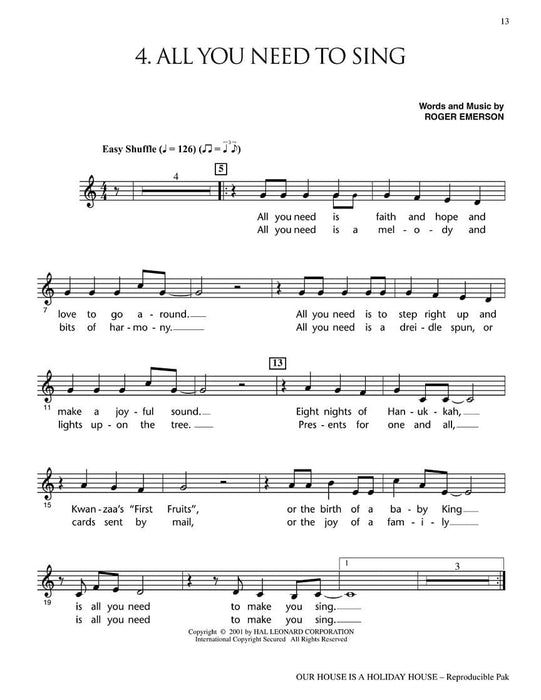 Our House Is a Holiday House (A Holiday Musical for Young Voices) | 小雅音樂 Hsiaoya Music