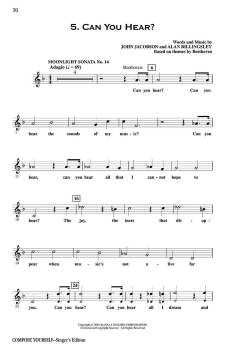 Compose Yourself (Musical) A Musical for Young Voices | 小雅音樂 Hsiaoya Music