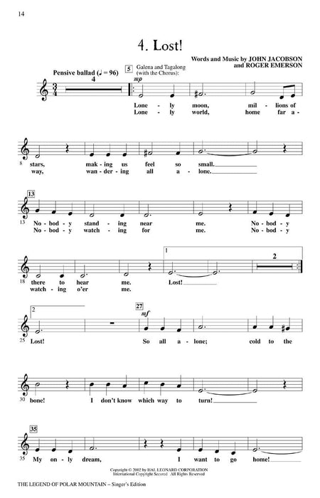 The Legend of Polar Mountain (Winter Musical) Teacher Edition 傳奇曲 | 小雅音樂 Hsiaoya Music