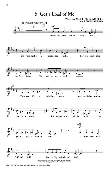 The Legend of Polar Mountain (Winter Musical) Teacher Edition 傳奇曲 | 小雅音樂 Hsiaoya Music