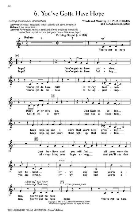 The Legend of Polar Mountain (Winter Musical) Teacher Edition 傳奇曲 | 小雅音樂 Hsiaoya Music