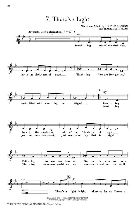 The Legend of Polar Mountain (Winter Musical) Teacher Edition 傳奇曲 | 小雅音樂 Hsiaoya Music