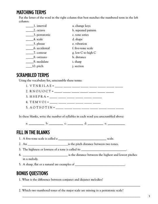 Thirty Days to Melody Ready-to-Use Lessons and Reproducible Activities 旋律 | 小雅音樂 Hsiaoya Music