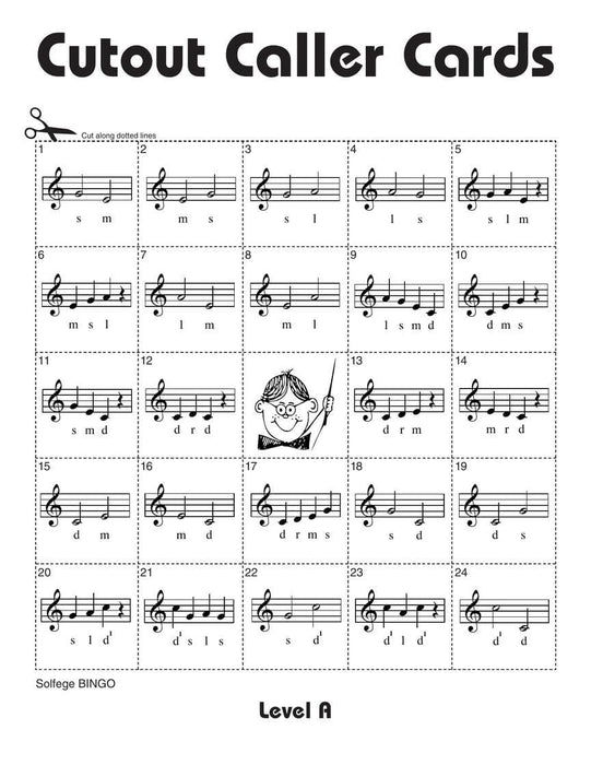 Solfege Bingo Whole-Group Games and Activities | 小雅音樂 Hsiaoya Music