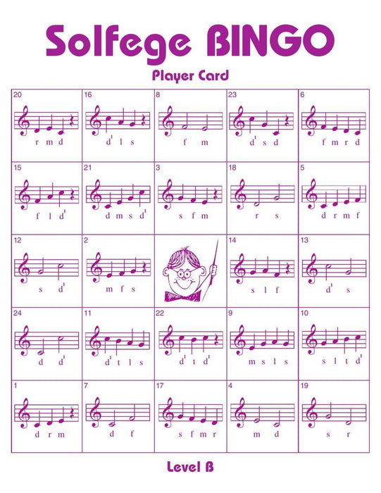Solfege Bingo Whole-Group Games and Activities | 小雅音樂 Hsiaoya Music