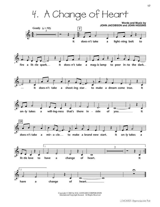 Lemonade! (Musical) A Musical for Young Singers | 小雅音樂 Hsiaoya Music