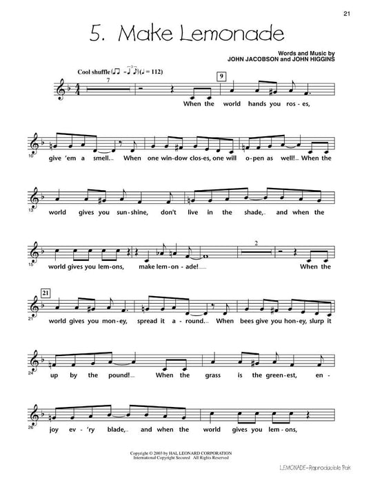 Lemonade! (Musical) A Musical for Young Singers | 小雅音樂 Hsiaoya Music