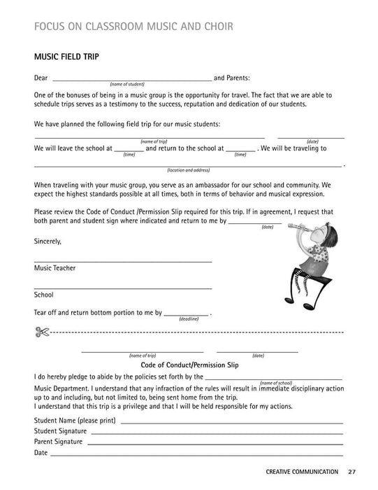 Creative Communication (Classroom Resource) Ready-to-use Letters for K-8 Choral and Classroom Music 合唱 | 小雅音樂 Hsiaoya Music