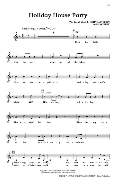 I Need a Little Christmas Vacation (Musical) All School Holiday Revue | 小雅音樂 Hsiaoya Music