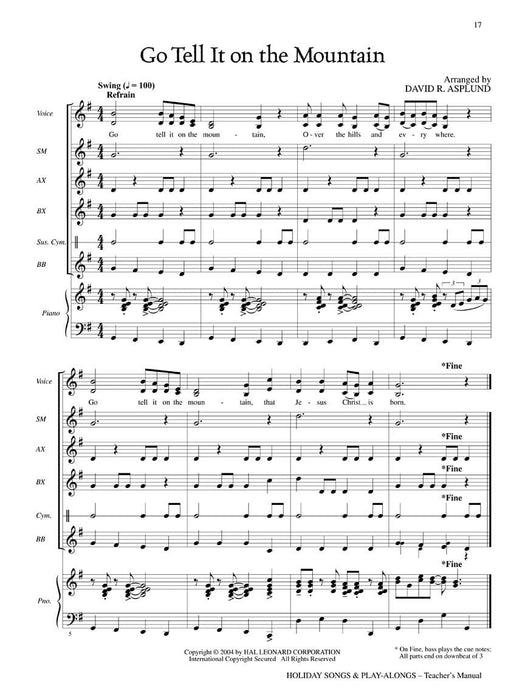 Holiday Songs and Play-Alongs Arranged for Voices and Orff Instruments 奧福 | 小雅音樂 Hsiaoya Music