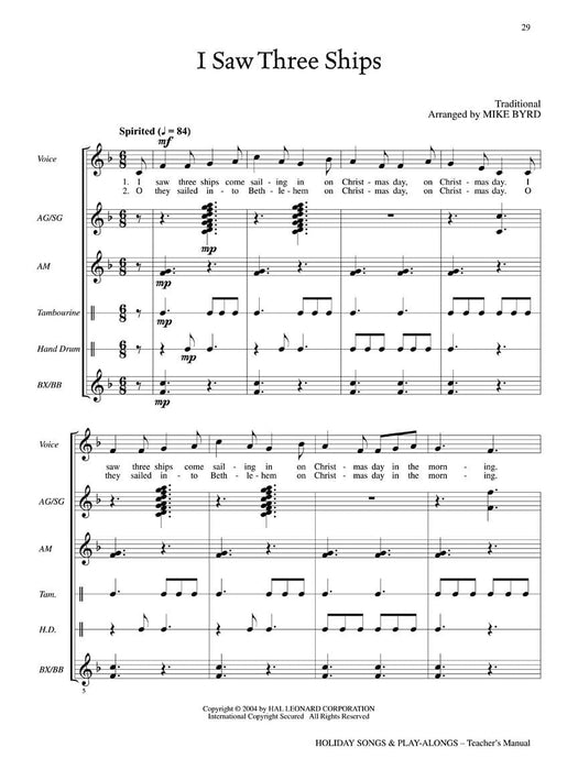 Holiday Songs and Play-Alongs Arranged for Voices and Orff Instruments 奧福 | 小雅音樂 Hsiaoya Music