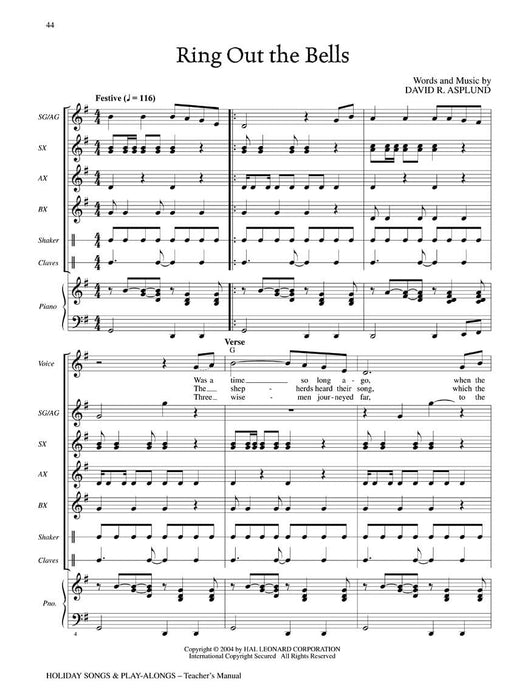 Holiday Songs and Play-Alongs Arranged for Voices and Orff Instruments 奧福 | 小雅音樂 Hsiaoya Music