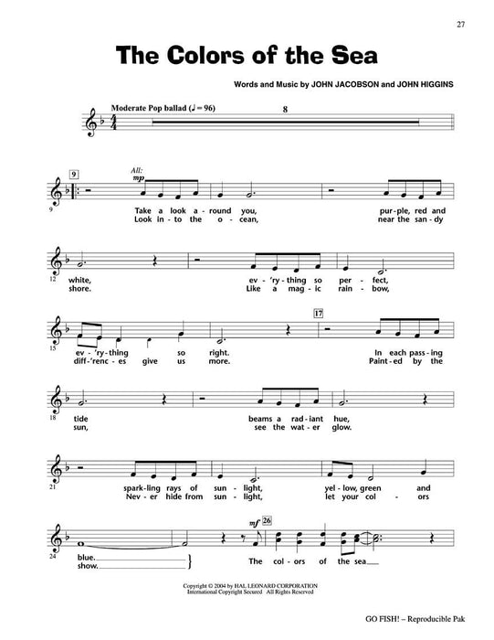 Go Fish! A Musical Play for Young Singers Teacher Edition with Student Digital Access 數位 | 小雅音樂 Hsiaoya Music