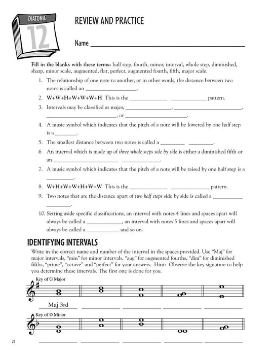 Thirty Days to Music Intervals Lessons and Reproducible Activities for the Music Classroom | 小雅音樂 Hsiaoya Music