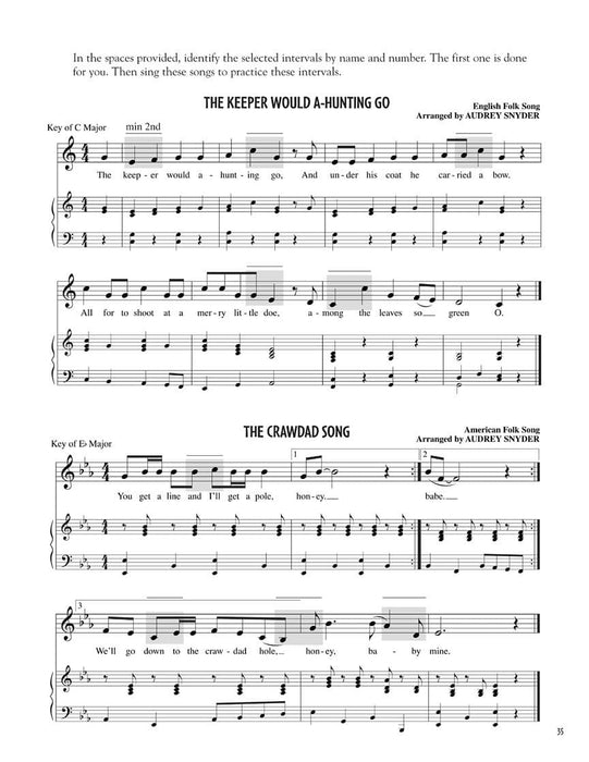 Thirty Days to Music Intervals Lessons and Reproducible Activities for the Music Classroom | 小雅音樂 Hsiaoya Music