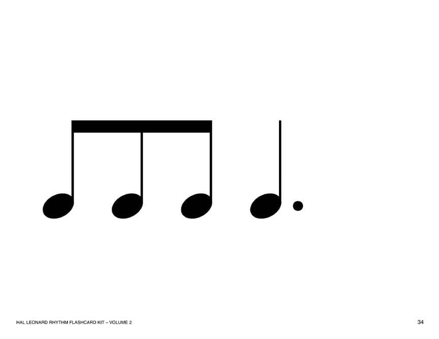 Hal Leonard Rhythm Flashcard Kit, Volume 2 Whole Group Activities in Rhythm Reading 節奏 節奏 | 小雅音樂 Hsiaoya Music