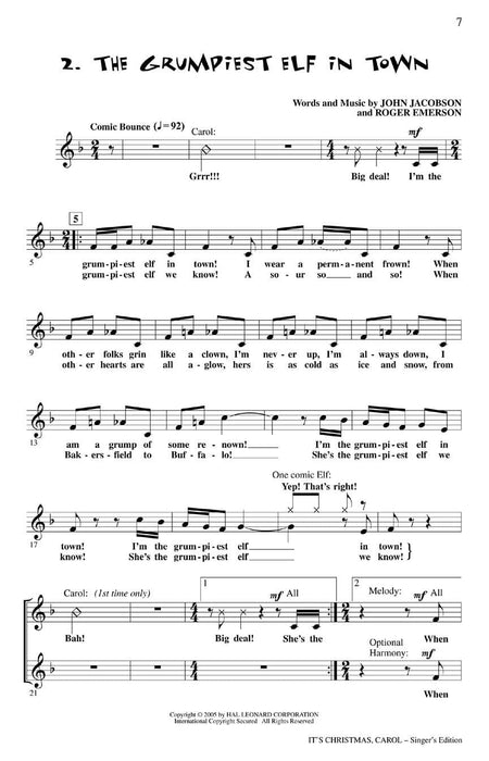 It's Christmas, Carol! A Holiday Musical for Young Singers 耶誕頌歌 | 小雅音樂 Hsiaoya Music